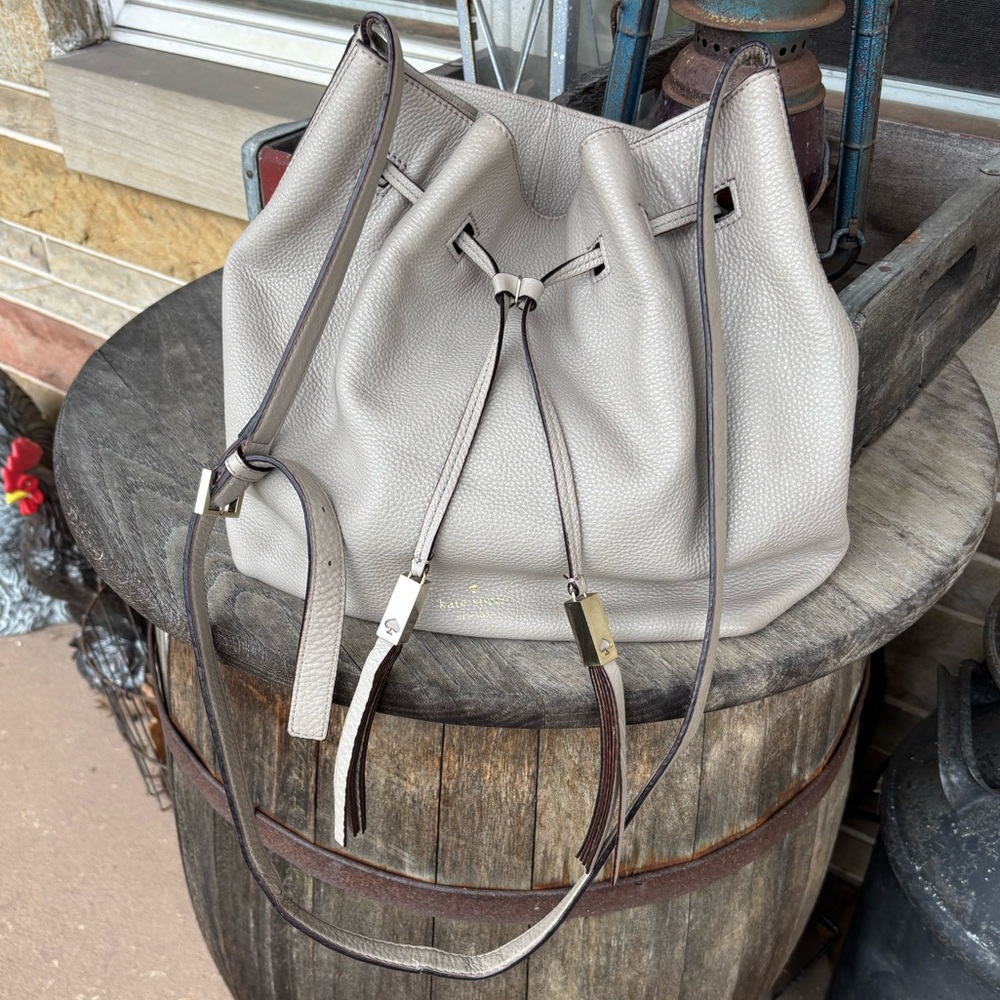kate spade Grey Street Cooper‎ Leather Bucket Bag